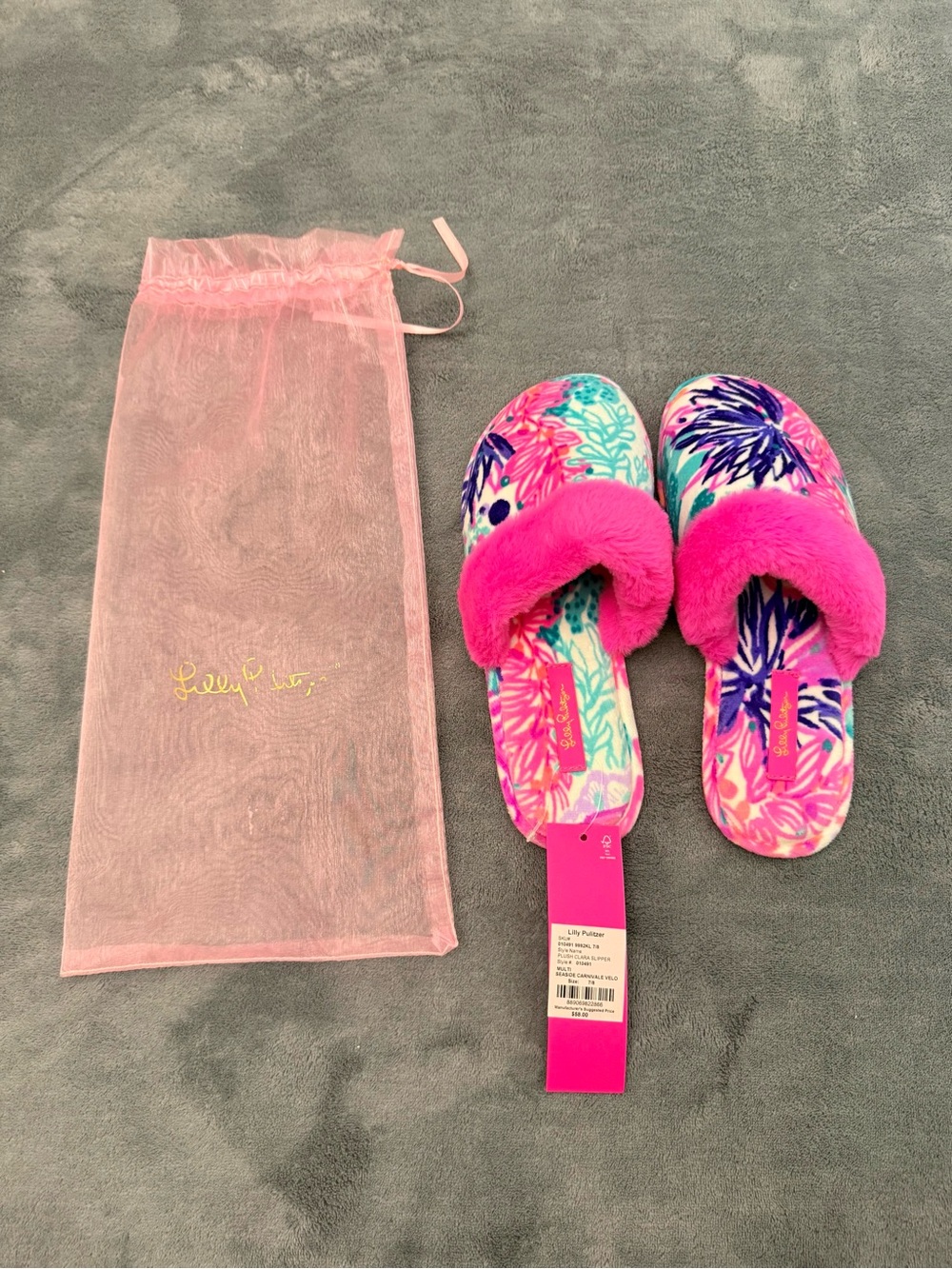 Lilly Pulitzer Plush Clara Slippers
